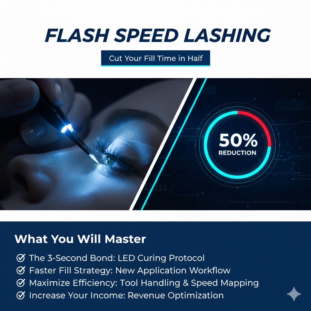 Flash Speed Lashing: Cut Your Fill Time in Half